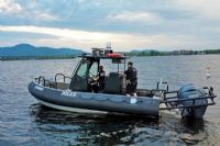 Barrage nautique sur le lac Memphrémagog : la police sensibilise les plaisanciers